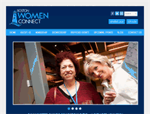 Tablet Screenshot of bostonwomenconnect.com